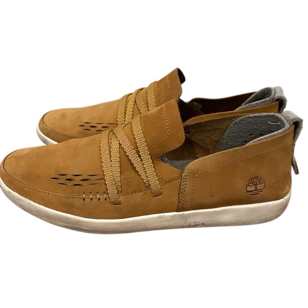 Timberland Project Better Men’s brown slip on loafers size 8.5